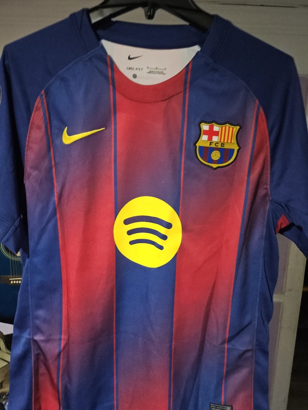 Nike Barcelona Home Shirt in Blue, Red & Yellow